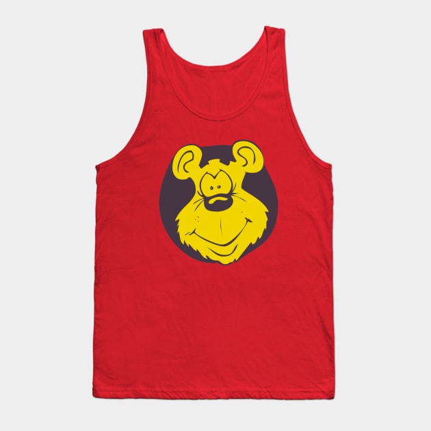 Bear Face Tank Top by BSquared